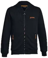 STIHL Hoodiejacke Unisex S - schwarz - toolster.ch