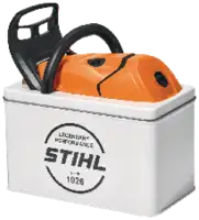 STIHL Boîte à café  tronçonneuse 18 x 8 x 11 cm - toolster.ch