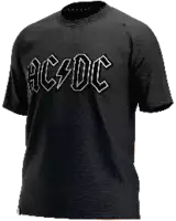 SAFETY JOGGER AC/DC T-Shirt noir/blanc S - toolster.ch
