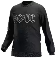 SAFETY JOGGER AC/DC Sweat-shirt noir/blanc S - toolster.ch