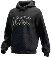 SAFETY JOGGER AC/DC Hoodie noir/blanc S - toolster.ch