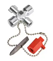 KNIPEX Schaltschrankschlüssel 00 11 02, 44 mm - toolster.ch