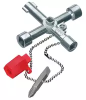 KNIPEX Schaltschrankschlüssel 00 11 03, 76 mm - toolster.ch