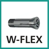 mit WFLEX- Spannzangenaufnahme
