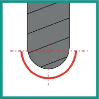 mit Vollradius