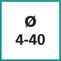 Taille nominale Ø 4 - 40 mm