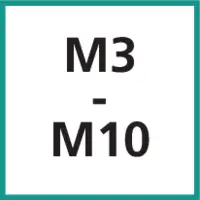 Nenngrösse M3 - M10