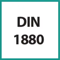 gemäss DIN 1880