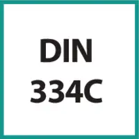gemäss DIN 334C