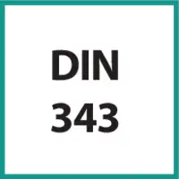 gemäss DIN 343