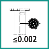 Rundlaufgenauigkeit ≤0.002 mm