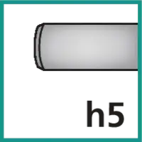 Schafttoleranz h5