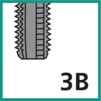 Gewinde Toleranzfeld 3B