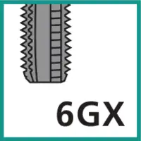Zone de tolérance de filetage 6GX