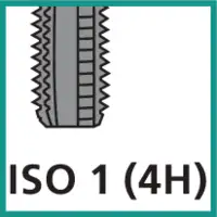 Gewinde Toleranzfeld ISO1 / 4H (Feintoleranz)
