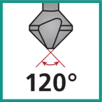 Senker Senkwinkel 120°