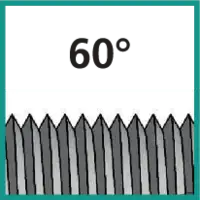 Schneideinsatz 60°
