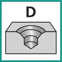 zum Zentrierbohren (Form-D)