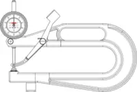 KÄFER Dickenmessgeräte Käfer Messtaster Ø 10 mm, flach 0...30 / 0.01 / 200 / J200/30 - toolster.ch