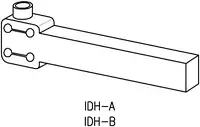 IFANGER Stahlhalter IDH zu Innendrehstahl IDH-A  30 x 11 x 150 / 12 - toolster.ch