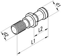 FUTURO Anzugsbolzen mit O-Ring abgedichtet M16/SK40 - toolster.ch FUTURO Anzugsbolzen mit O-Ring abgedichtet M16/SK40 - toolster.ch