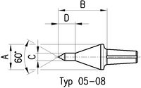 ROTOR Einsatz mit Kegel  1:10 Typ  4-05 - toolster.ch