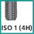 Feintoleranz ISO1 / 4H