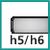 queue cylindrique (HA) h5/h6
