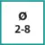 P_Schneidendurchmesser_2-8 P_Schneidendurchmesser_2-8