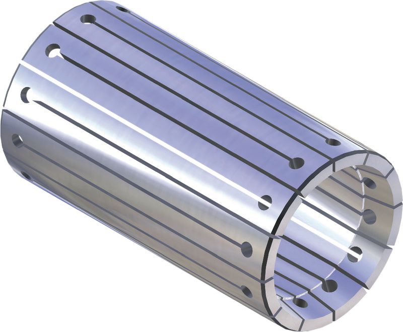 Lot De 10 Douilles Fixation Expansibles - Longueur 50 Mm Avec Support Cône SA40 - Occasion