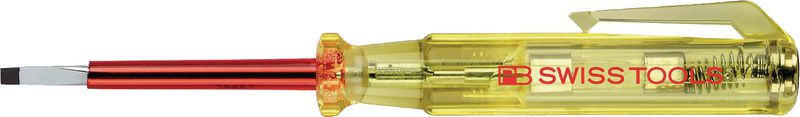 Destornillador De Electricista PB Swiss Tools 175/0 - Rojo Y Amarillo, 12.5 Cm, Certificado VDE