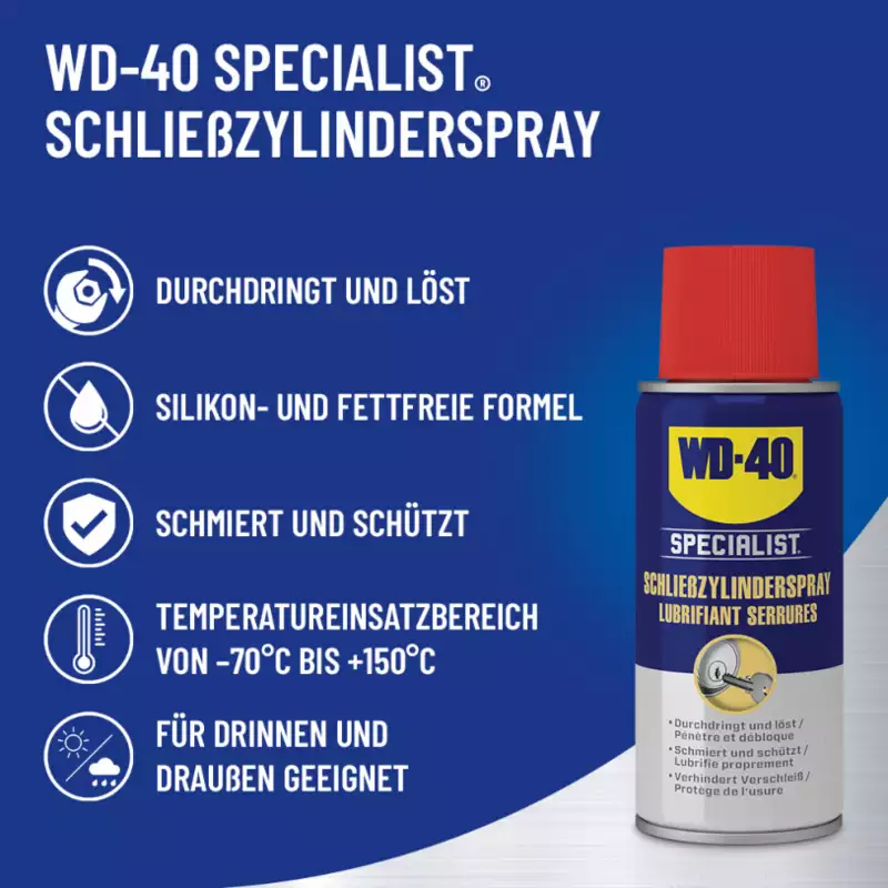 WD 40 - Specialist Lubrifiant Serrure