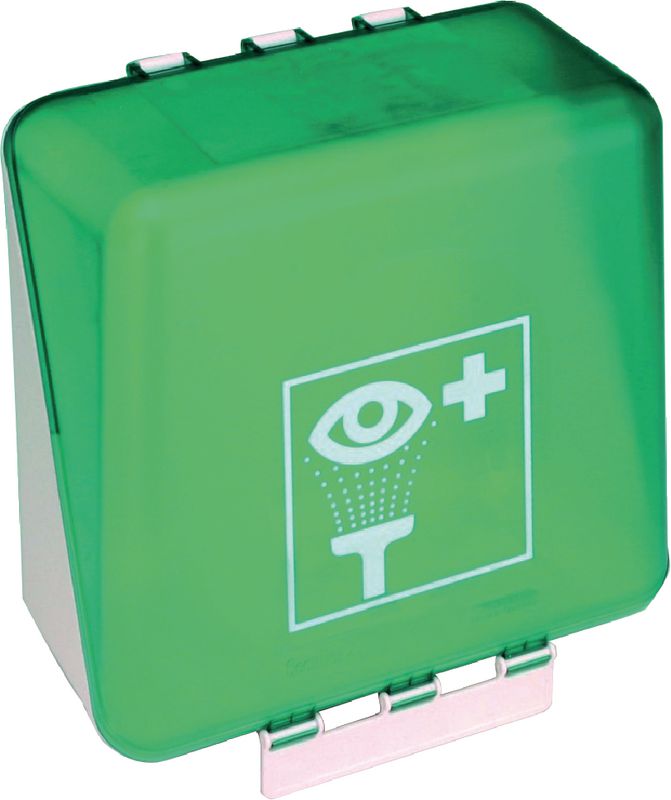 GEBRA SecuBox® Midi Grün "First Aid Eye Wash" Grün