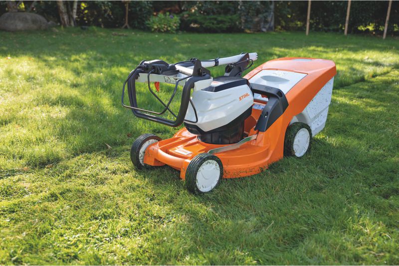 stihl akku rasenmäher 448