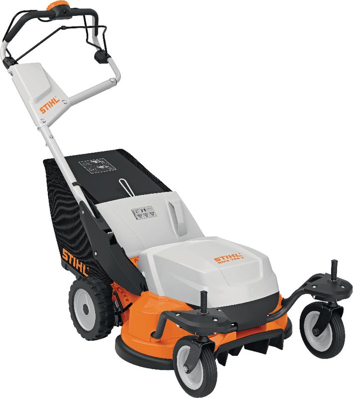stihl akku rasenm�her mit radantrieb und mulchfunktion