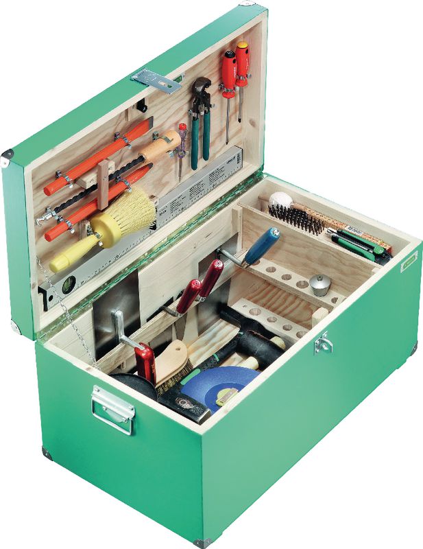 Boîte à outils de maison Miniature avec 8 outils, jardin de fées